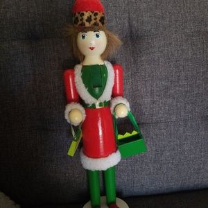 Lady Nutcracker with Bags